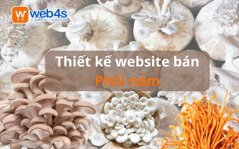 Dịch vụ Thiết kế website b&aacute;n ph&ocirc;i nấm Gi&aacute; rẻ Tại H&agrave; Nội 